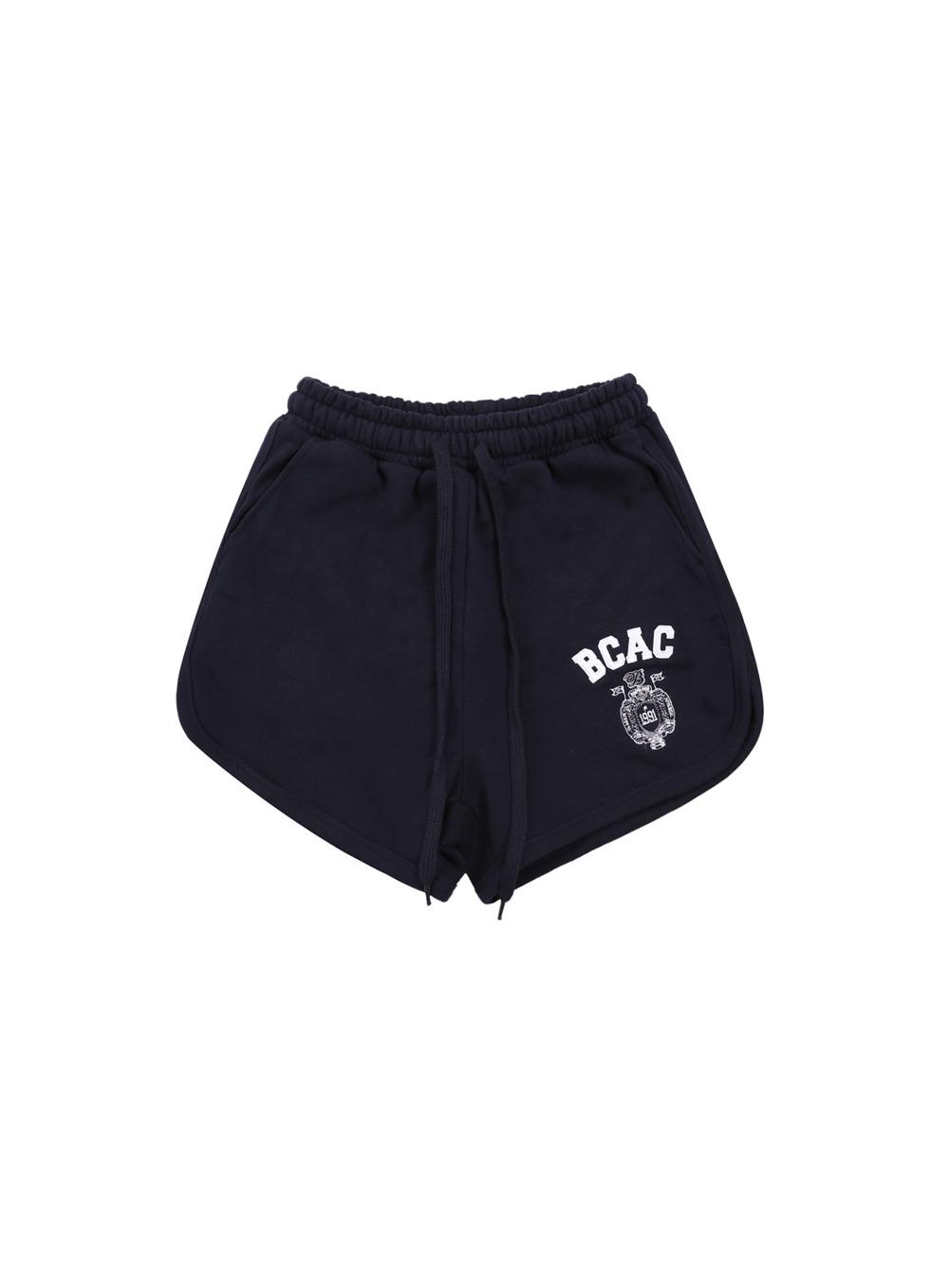 [at-srt21-017]BCAC 엠블렘 스웻 돌핀 숏츠 - 네이비