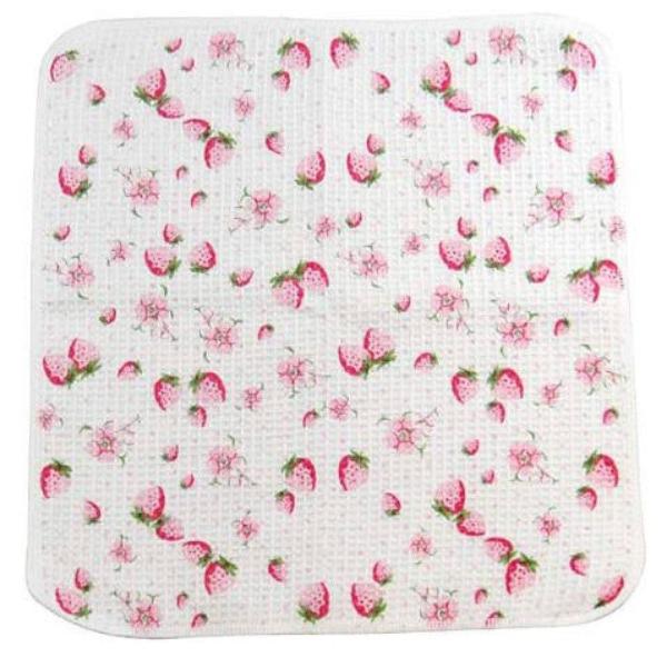 (일본) 코지 면 주방행주(스트로베리필즈) 코튼 행주