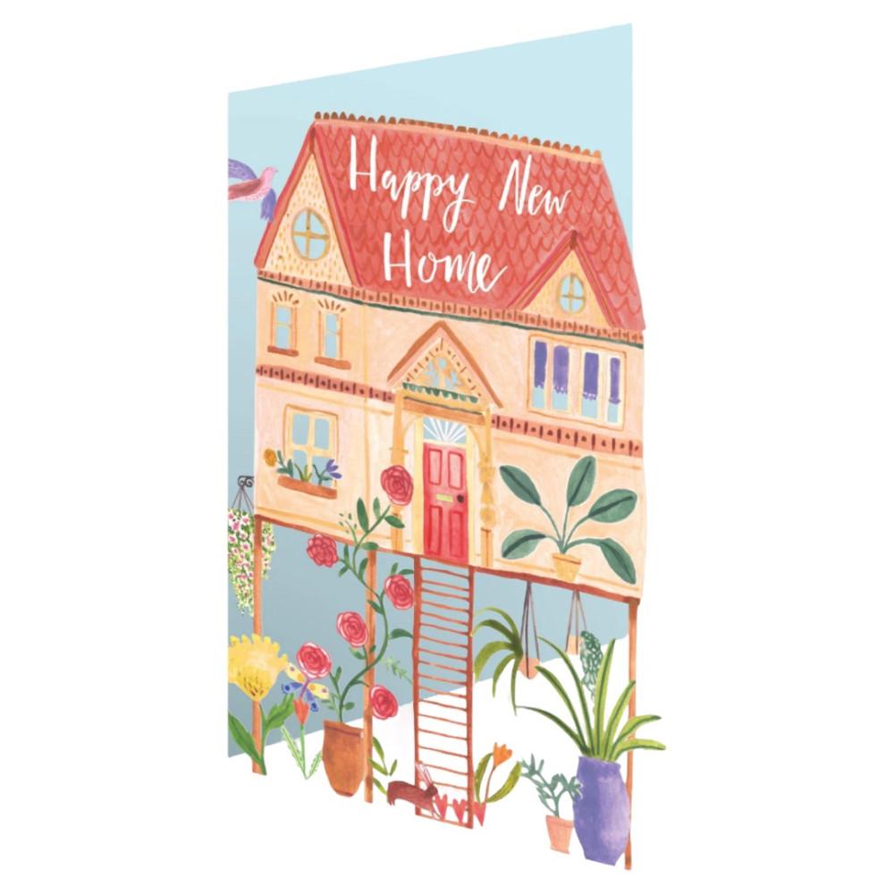 House on stilts Laser cut card