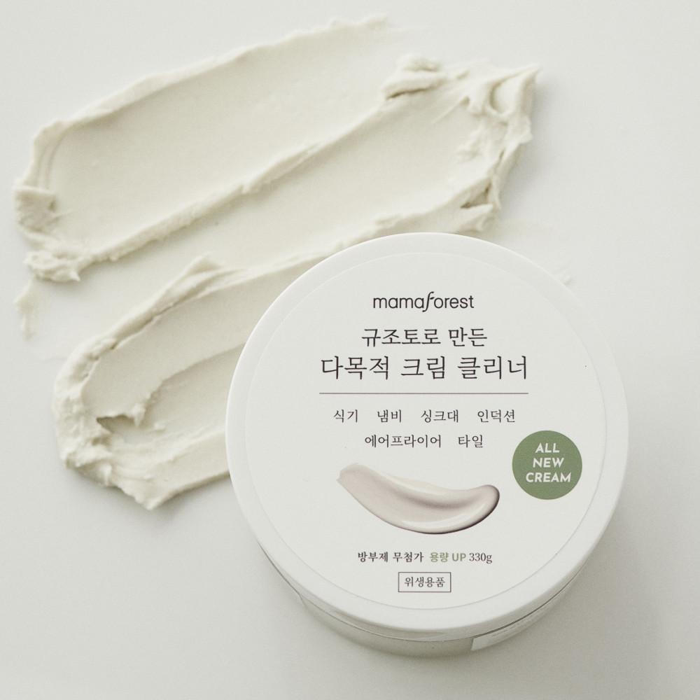 마마포레스트 NEW 규조토 천연 다목적클리너 크림 식기류 세척 330g