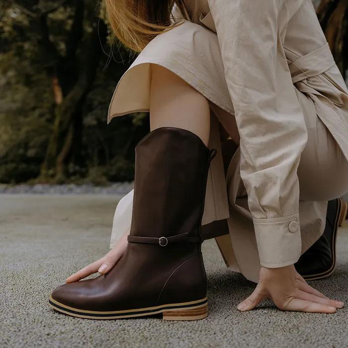 [리퍼브] 105 classic middle boots