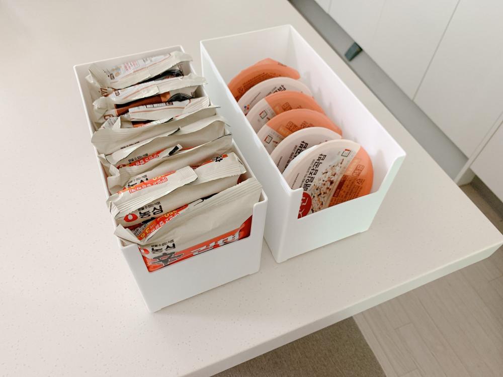 냉장고트레이 싱크대정리 팬트리정리 싱크대 수납함(대)