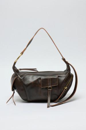 Rider barrel bag(Stone washed brown)