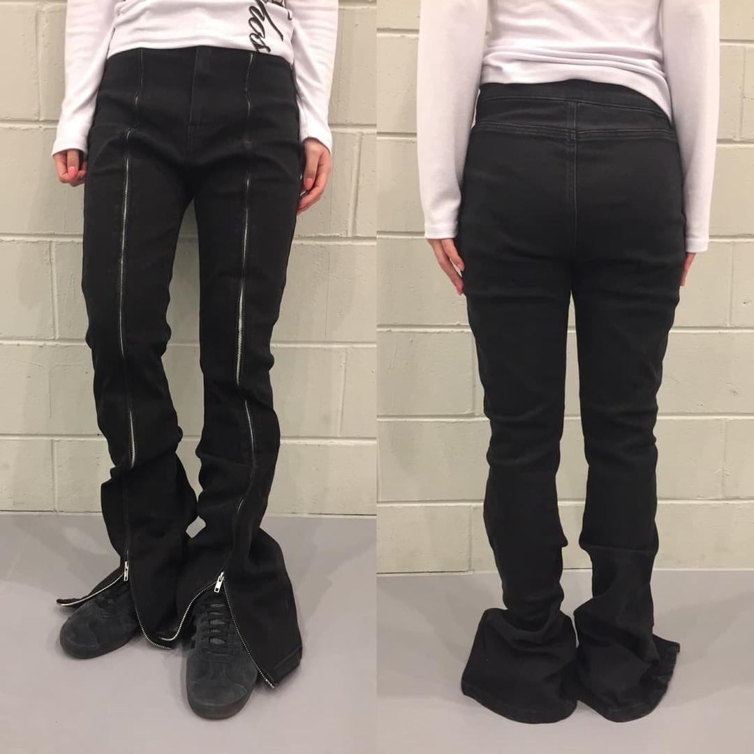 FOREVER 21 부츠컷 지퍼 데님 | 후루츠패밀리