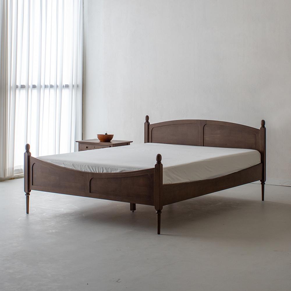 [장미맨숀] 이카 원목 침대 01 퀸