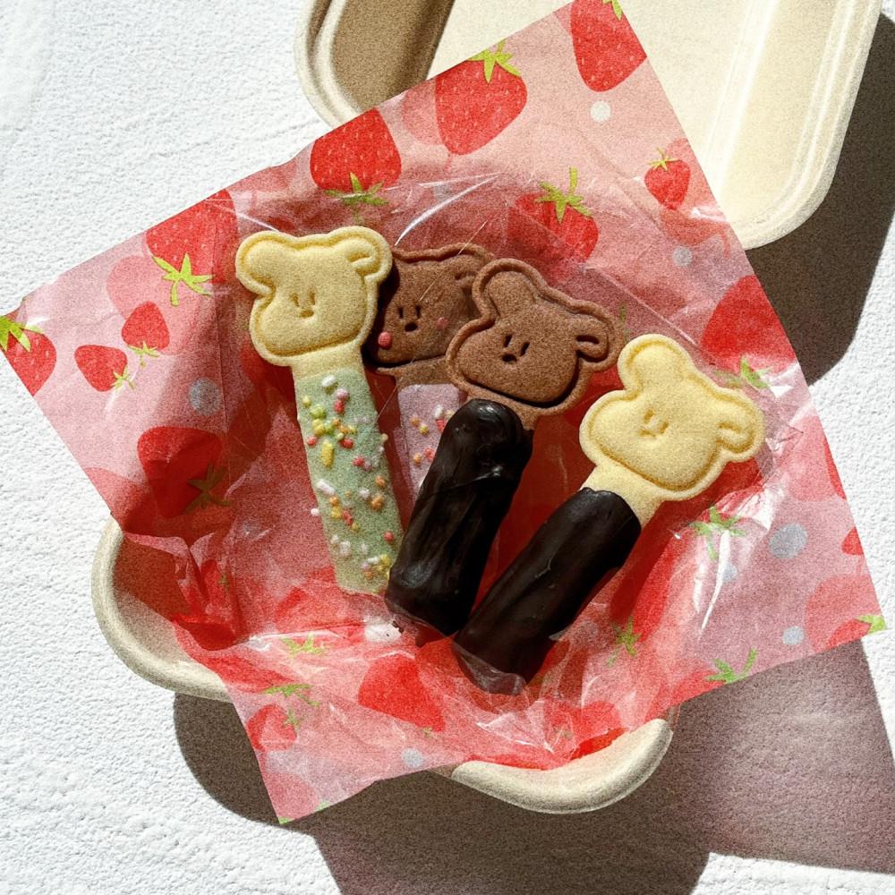 (롱)강아지 얼굴 빼빼로 쿠키커터 / 막대과자 쿠키틀 / 빼빼로데이 선물 / 홈베이킹