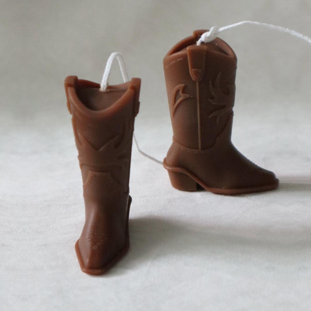 Western Boots Candle (Splash Rain향)