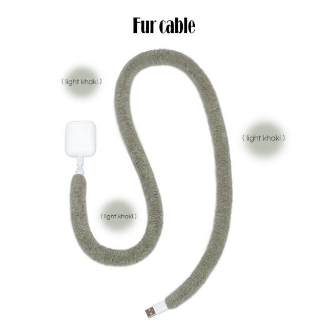LIGHT KHAKI 아이폰 케이블 (8pin)