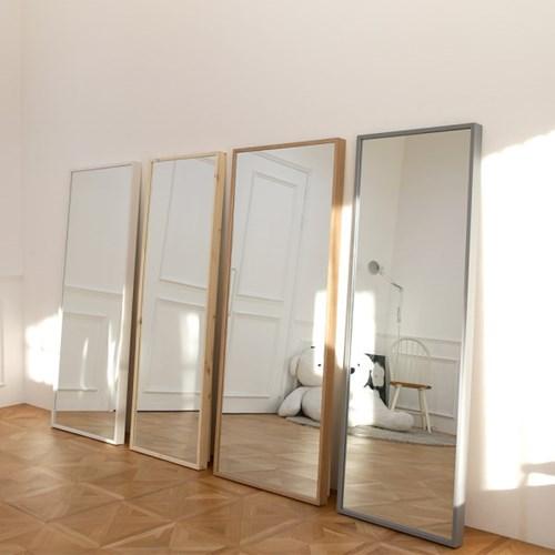 우드리퍼블릭 비산방지 강화유리 와이드 전신거울 400 600 700