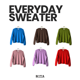 Everyday Sweater pattern by Bana Kavanagh