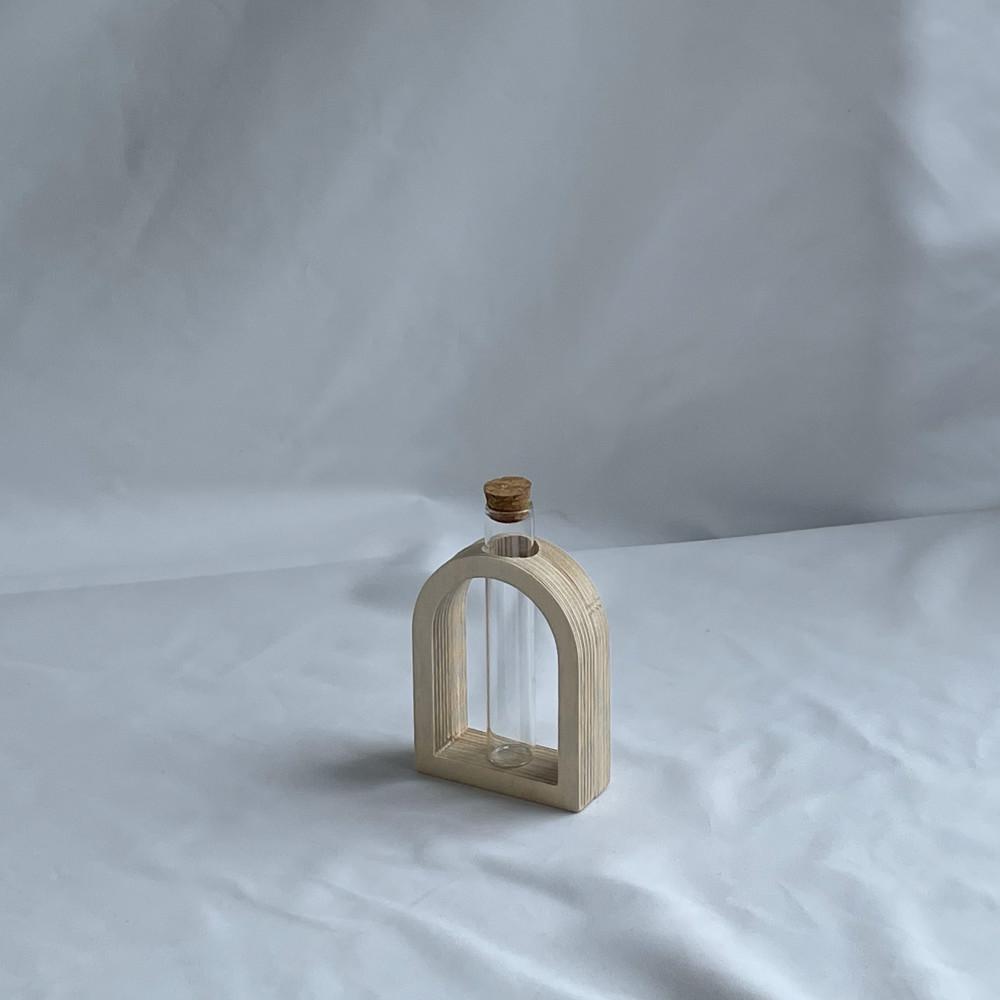 무심재목공소 우드 오브제 화병 : 스탠드