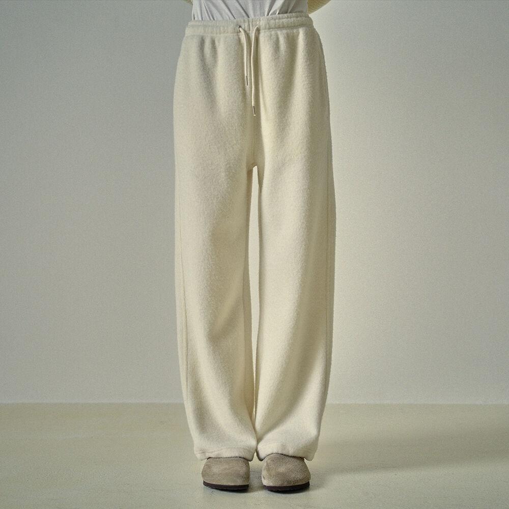 [3차 12/29예약배송] 소프트 울 스웻 팬츠_ivory
