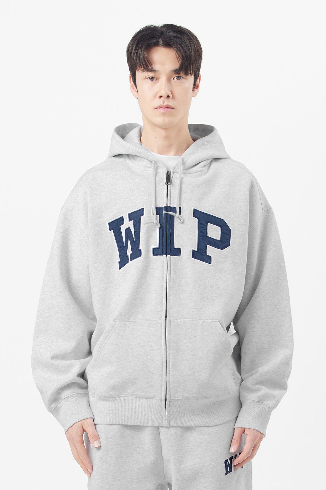 HOODED WIP SWEAT JACKET
