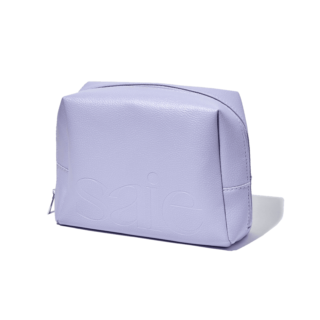 Lilac Oversized Makeup Bag