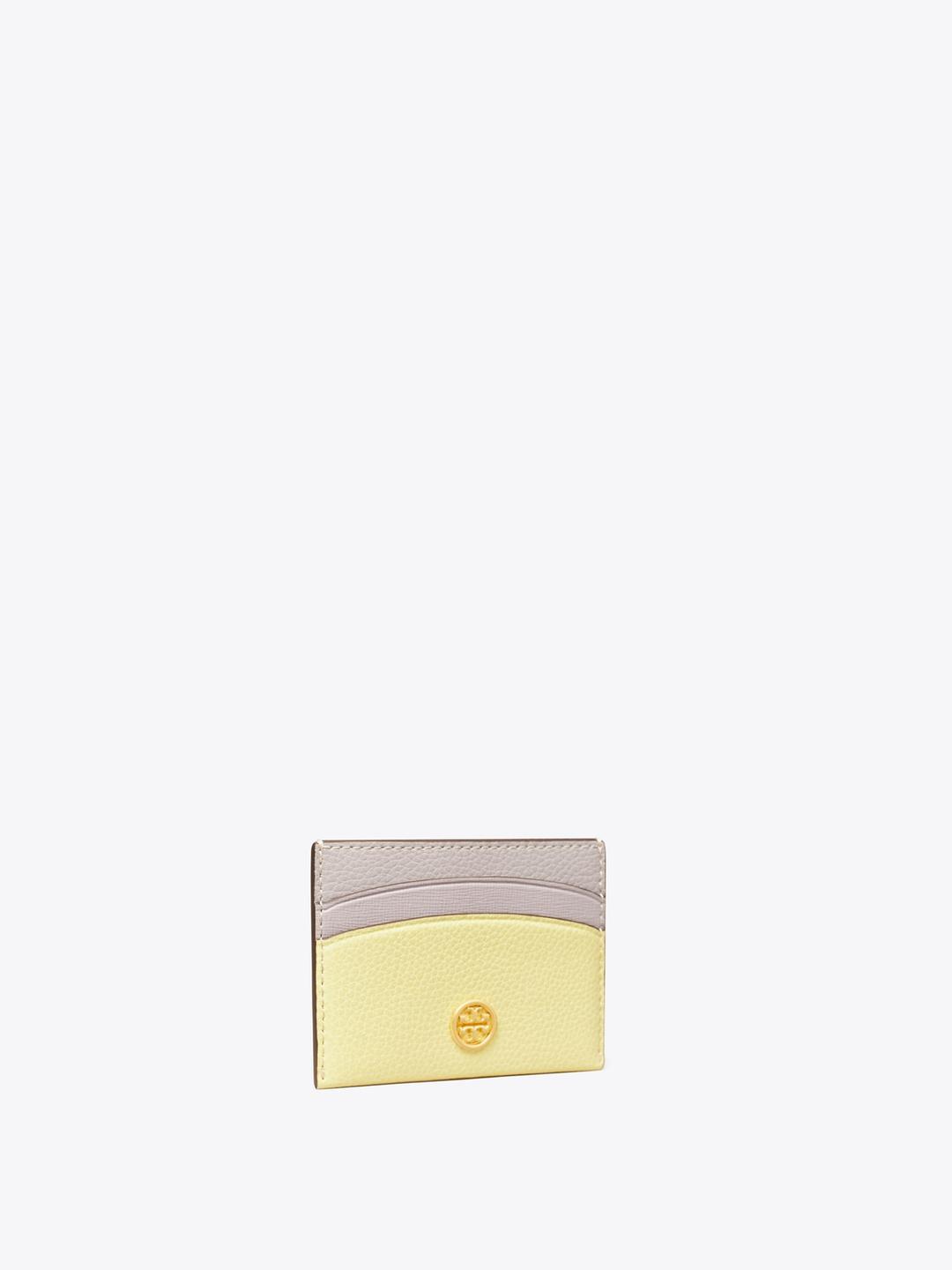 🖤블프 특가🖤 Robinson Color-Block Card Case - Pastel Yellow Multi