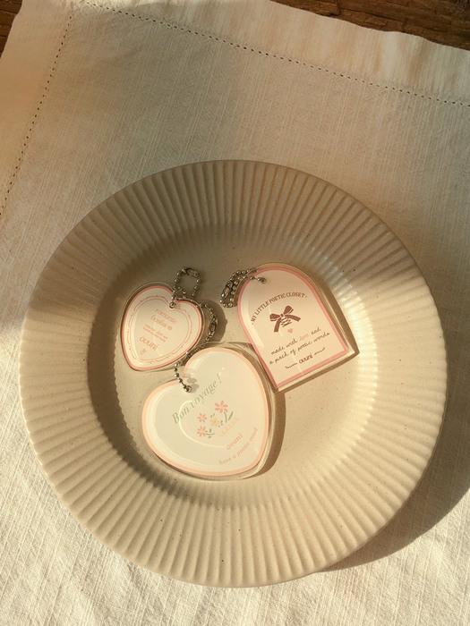 Acrylic momento keyring_3types