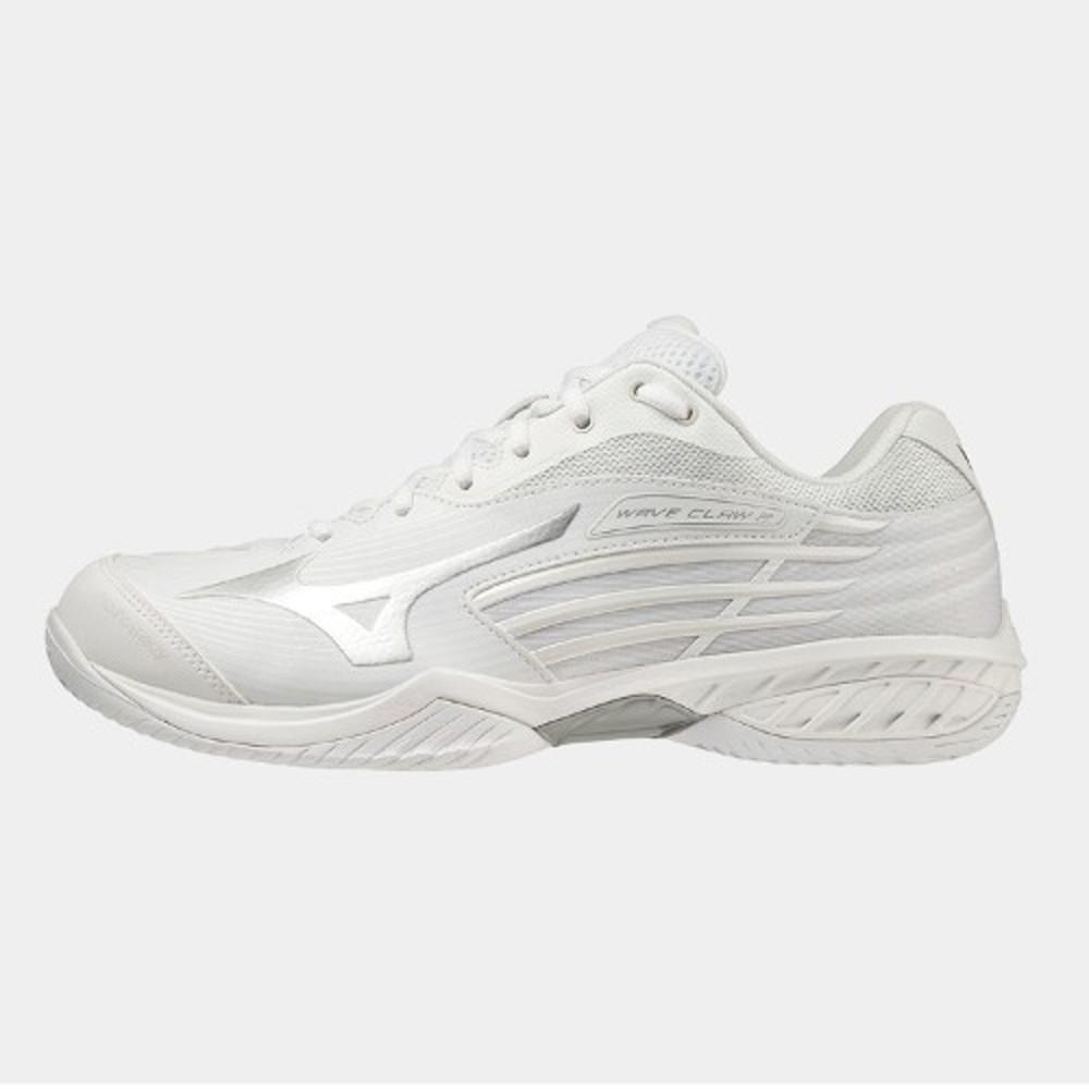 미즈노 웨이브클로2 화이트실버 71GA211005 남성 여성 배드민턴화 신발
