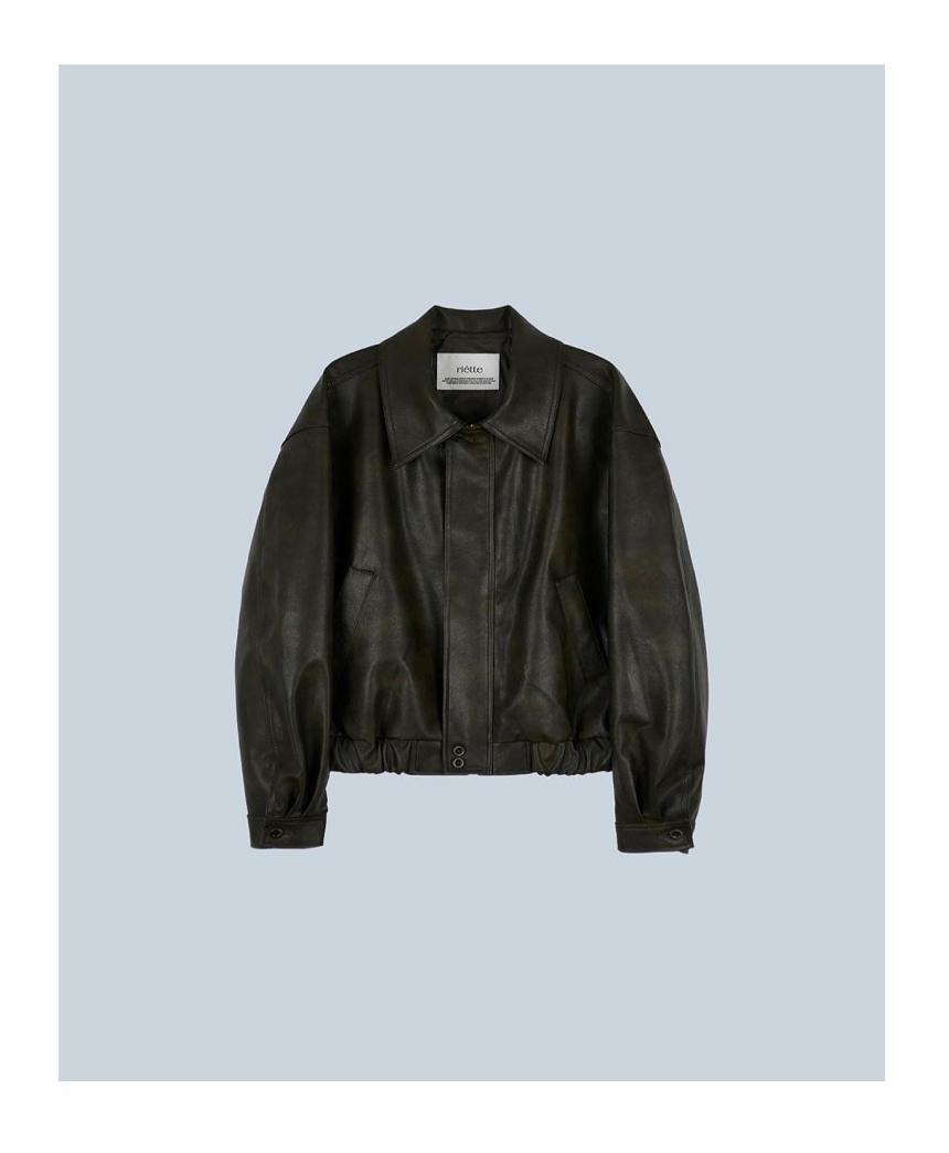 비엔느 [쿠폰] riette 리에뜨 레르 가죽 레더 자켓 (2colors)