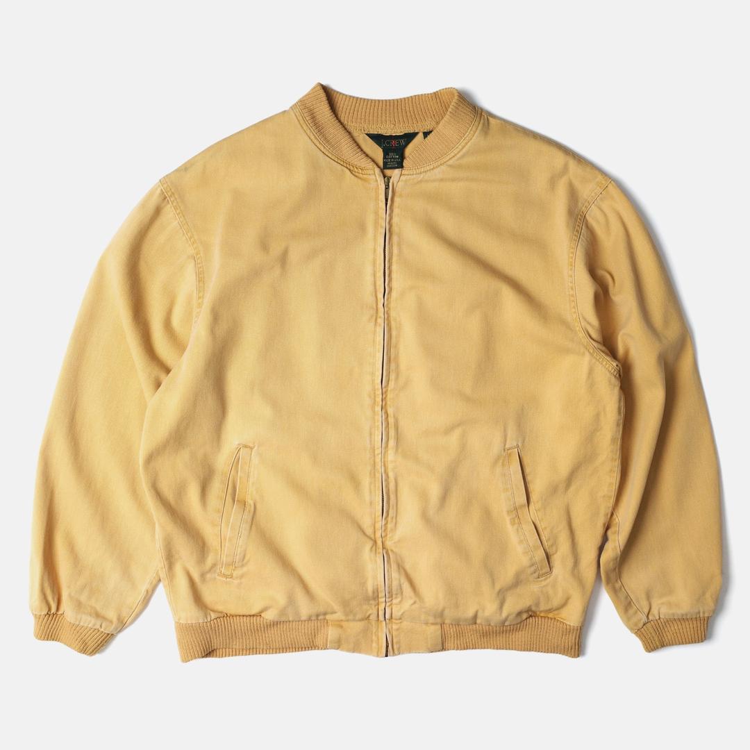 1990’s J.Crew Faded Twill Bomber Jacke