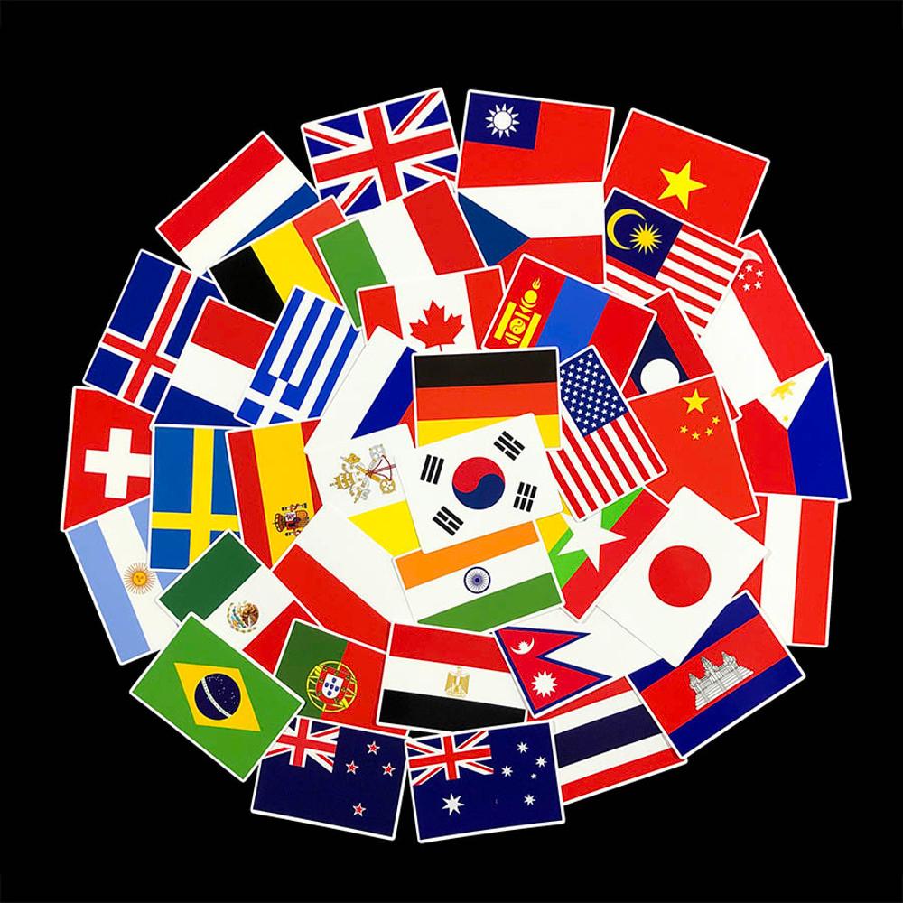 국기 스티커 여행 스티커