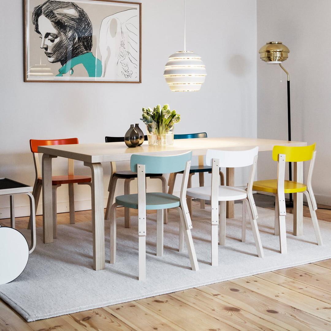 [ARTEK] Aalto Table 83 (182x91cm) Birch