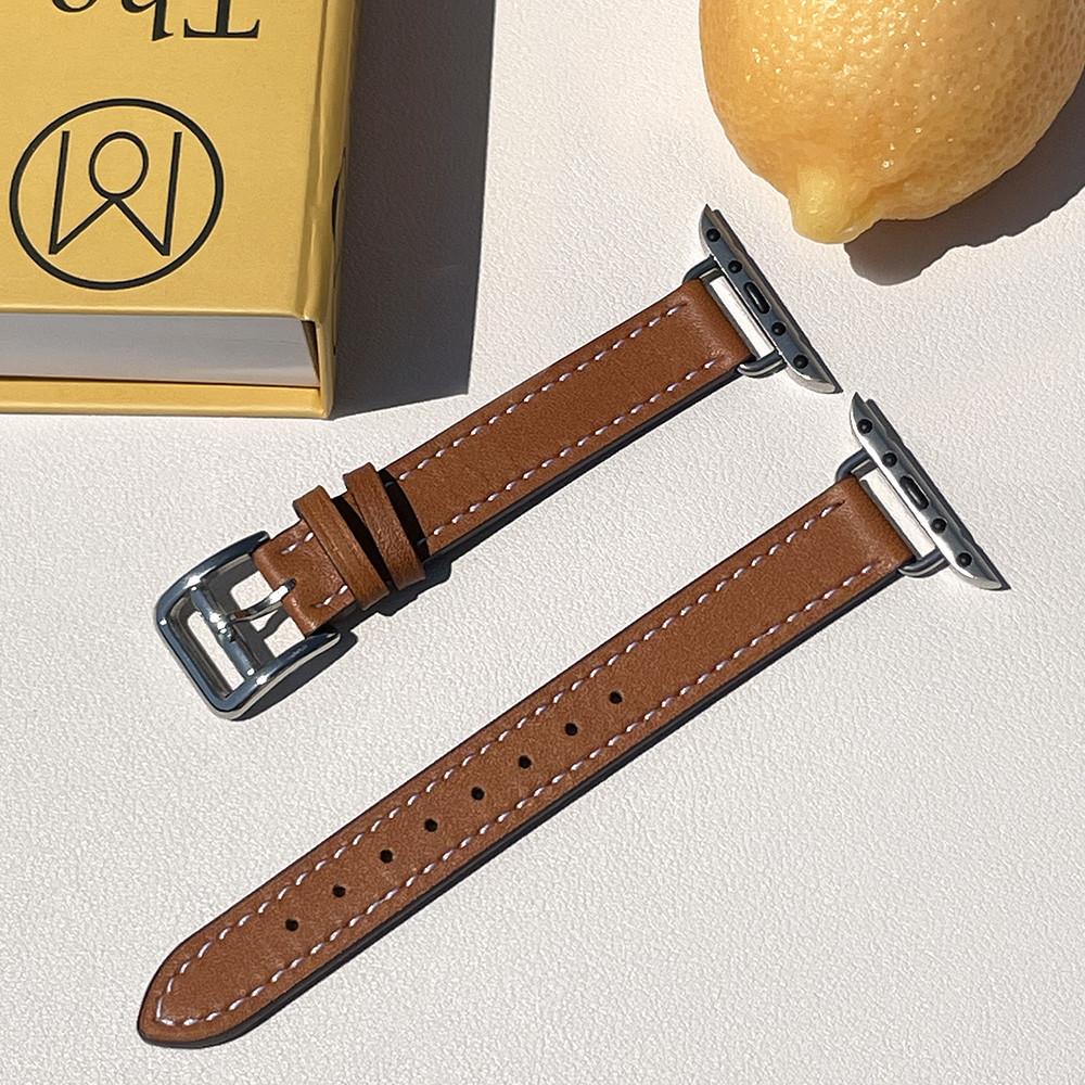 애플워치 가죽 앱송 스트랩 슬림 미니 밴드 여성 8 9 se 2 울트라