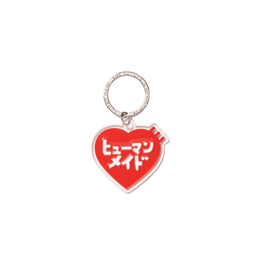 Human Made Keiko Sootome Heart Keyring Red
