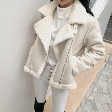 [당일발송/앵콜재진행] 하이넥무스탕 5COLOR