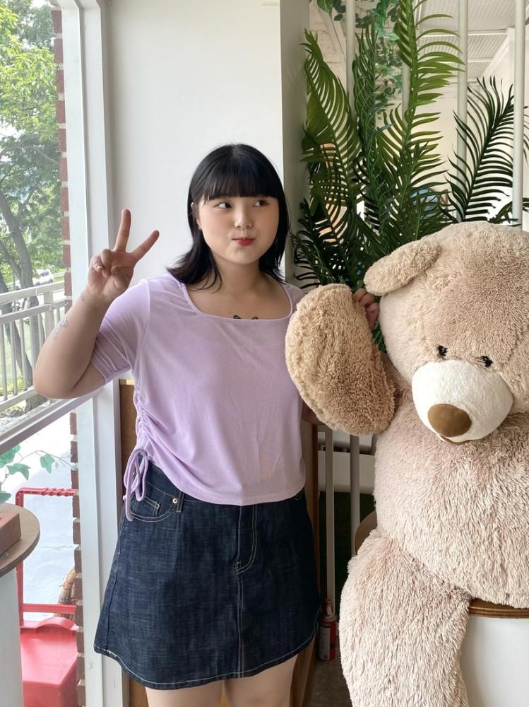 [빅사이즈] 수비 옆셔링 티셔츠