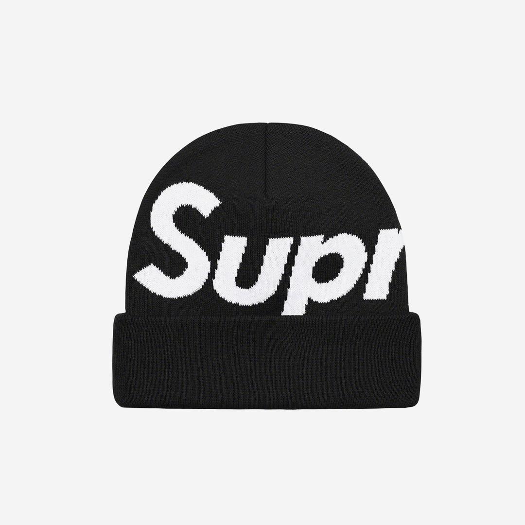Supreme Big Logo Beanie Black - 21FW