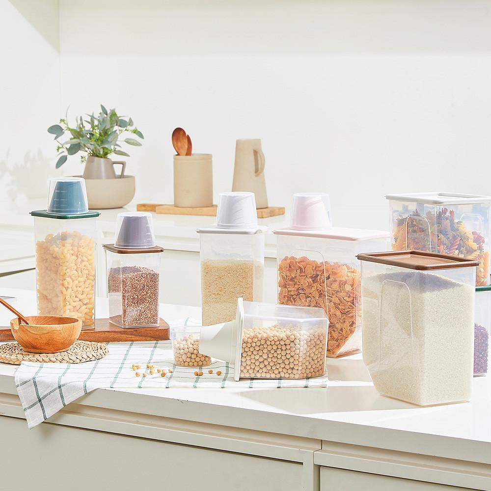 씨밀렉스 뉴컬러 도어미니&도어핏 쌀통/잡곡통 모음