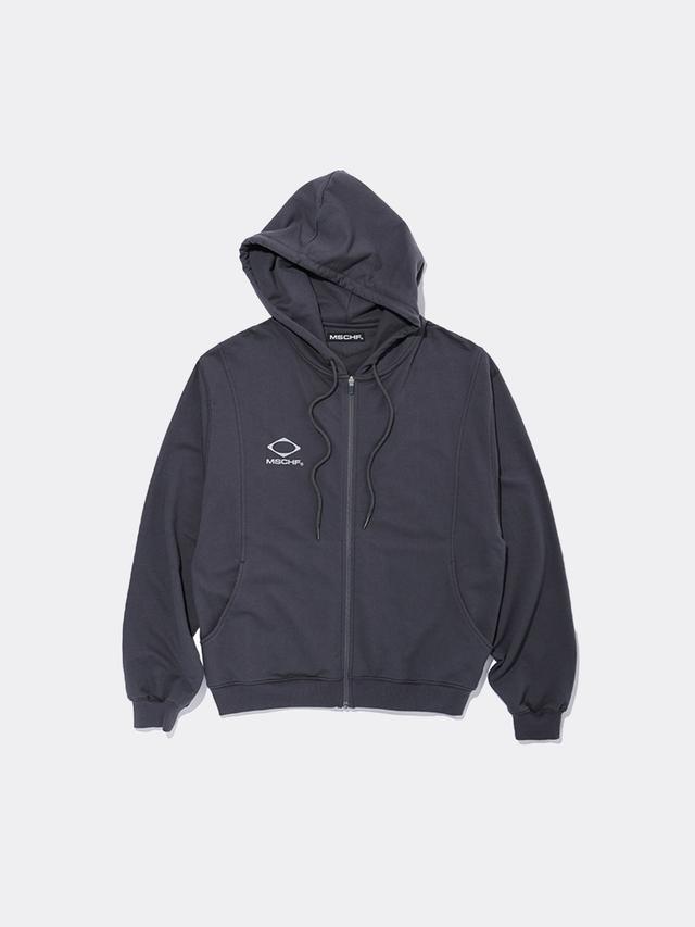 【RECTO】LLEGE LOGO DESTROYED HOODIE SWEATSHIRT MELANGE GREY RECTO - Official Website