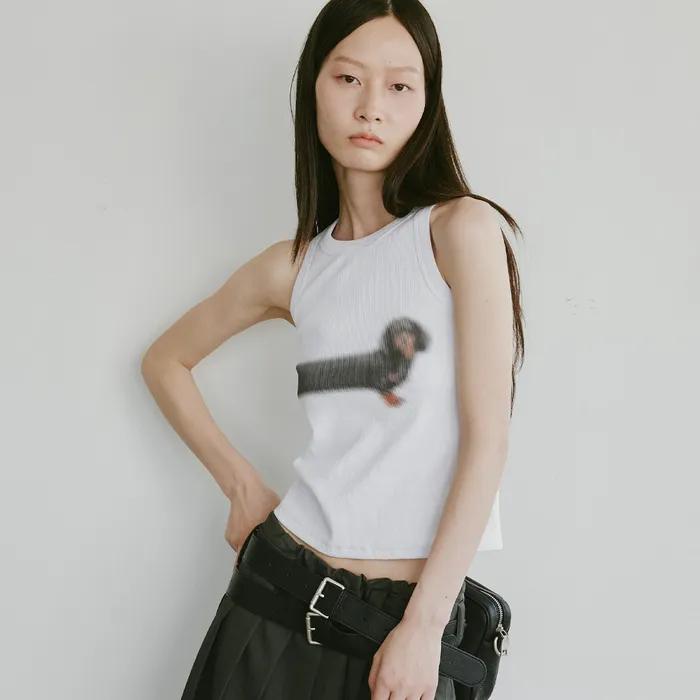 CLOUDY PUPPY SLEEVELESS