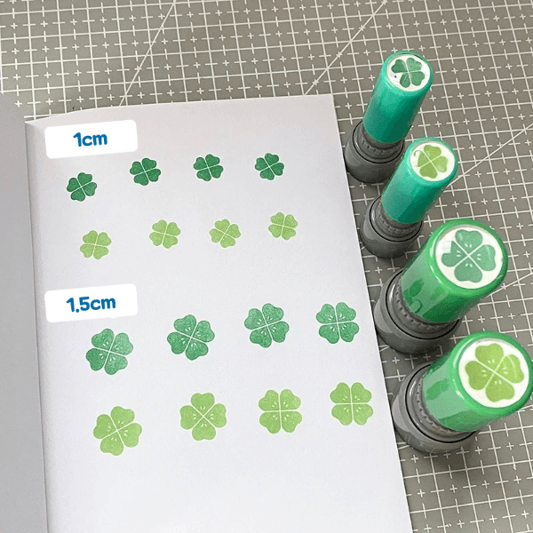 🍀행운의 네잎클로버 도장