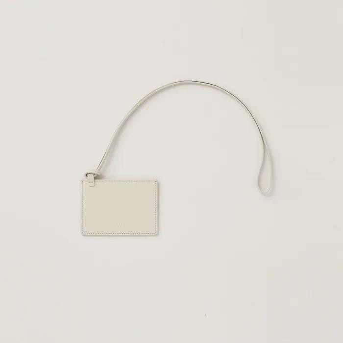 카드홀더 네크리스 CARD HOLDER NECKLACE / ivory
