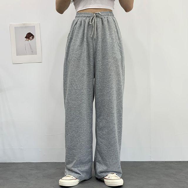 [3사이즈] 위너 와이드 롱팬츠 (3color) 하이웨스트 데일리 밴딩팬츠