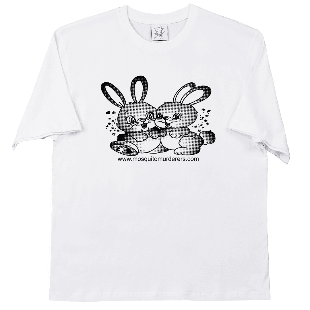 Mosquito murderers Black rabbits T-SHIRT