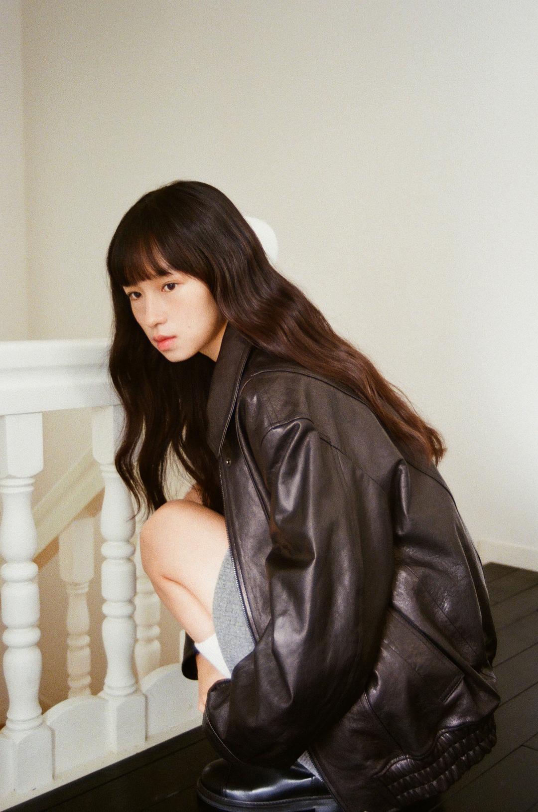 moui Vegetable blouson jacket (BLACK)