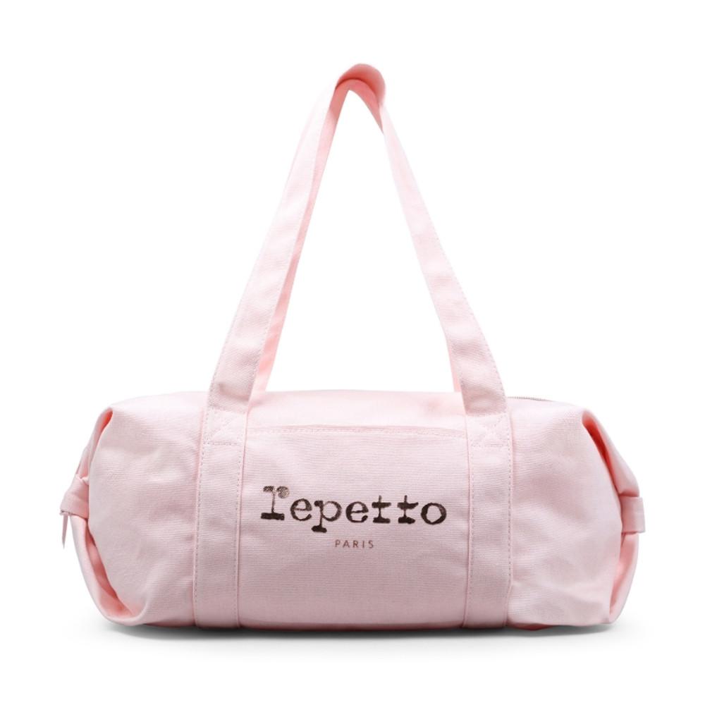 [REPETTO] Cotton duffel bag Size M B0232T-530 pink Tenderness