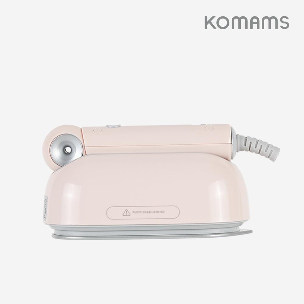 코맘스 2IN1 접이식 스팀 건식 다리미 SI1015P SI1013W 화이트 핑크