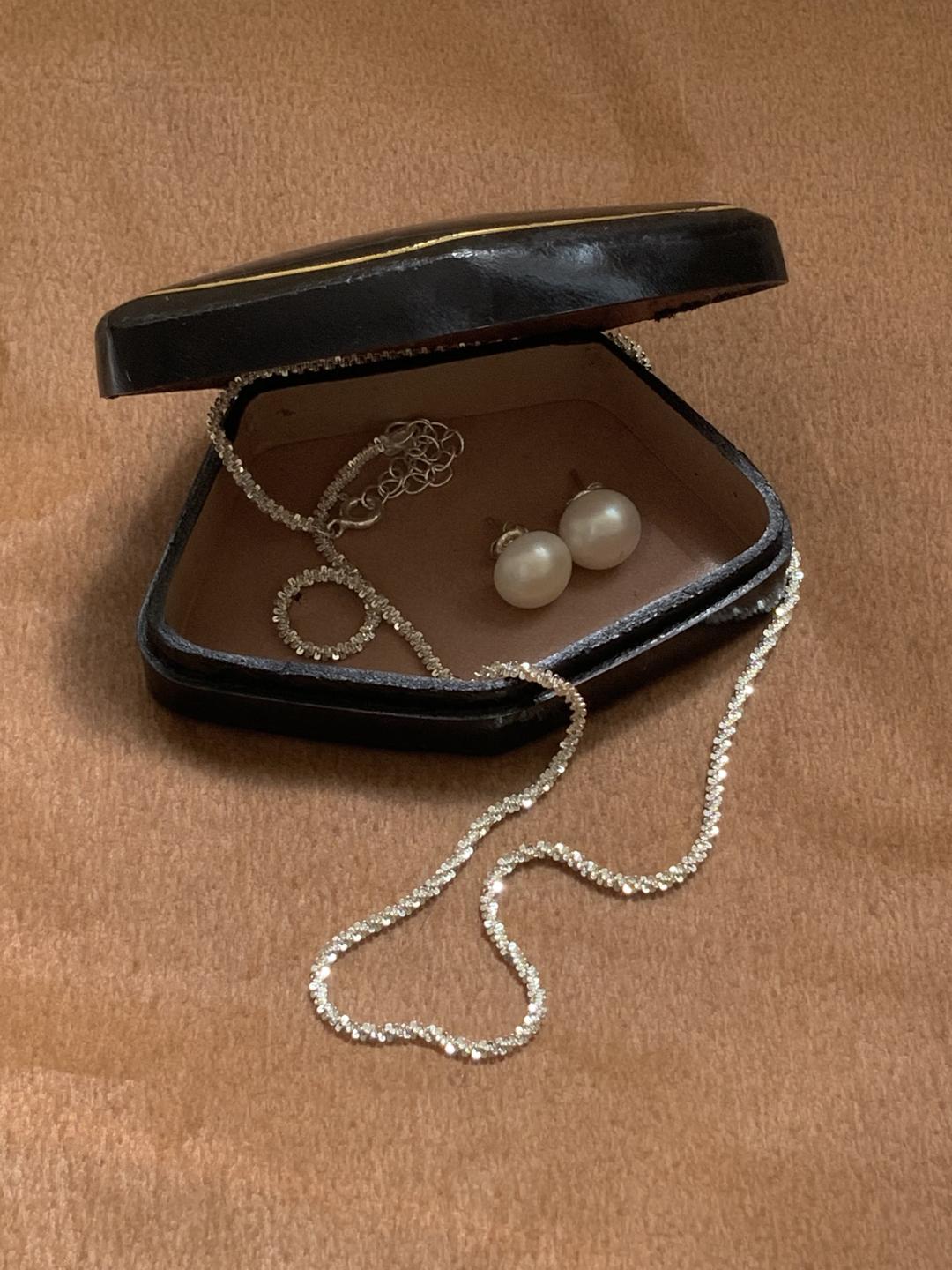 [SILVER925] Glitter Chain Necklace