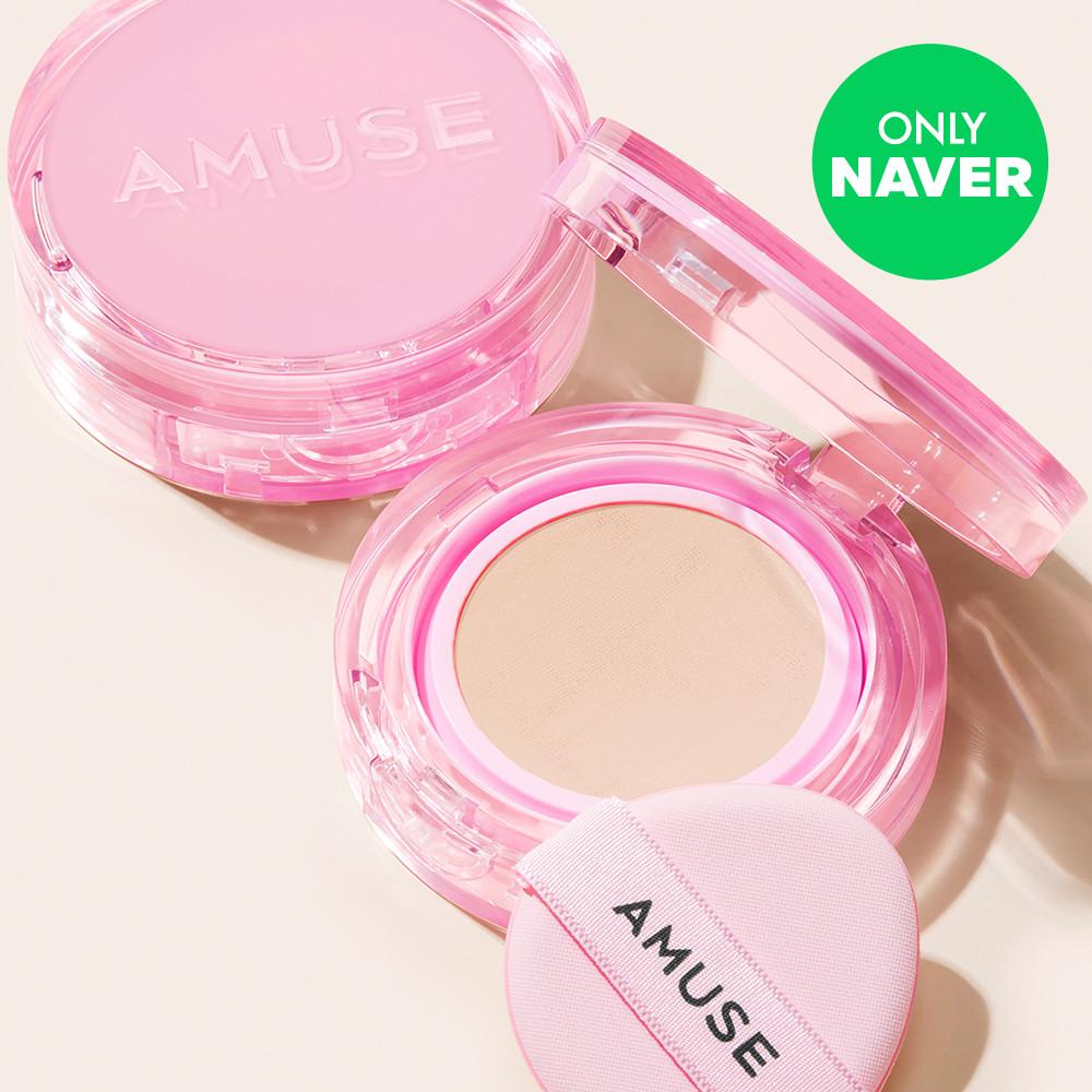 [한정기획/본품+리필2ea+퍼프3P] 듀 파워 비건 쿠션 세트