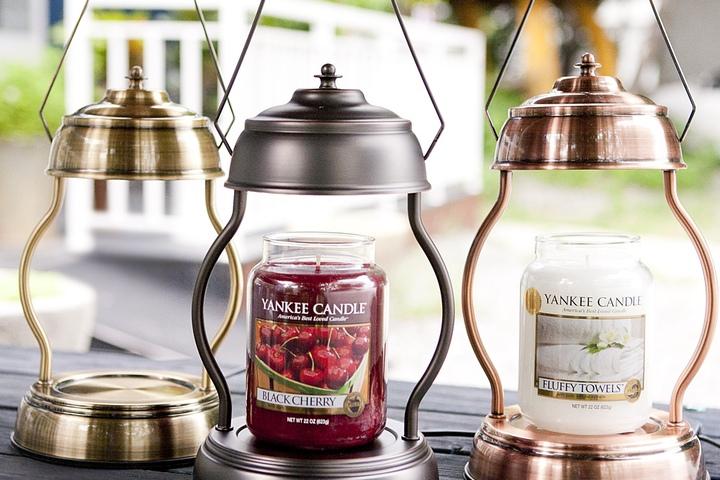 엔틱(Antique) 양키캔들워머 + 전구2개 세트(빛조절/타이머/터치스위치)