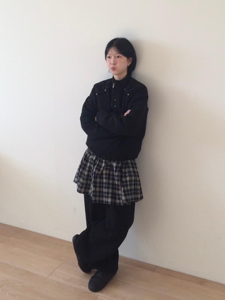 캐스팅 누빔 점퍼 (2color)