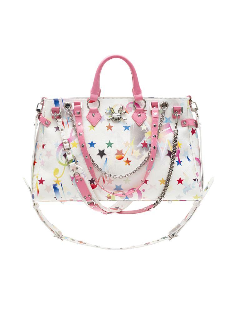 Note Print Multi Bag Decoration Tote Crossbody Bag【s0000013882】