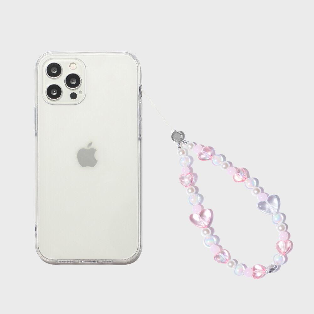 PINK LOVE 폰 스트랩
