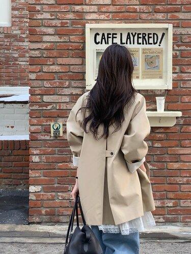 Cotton Half Trench Burberry