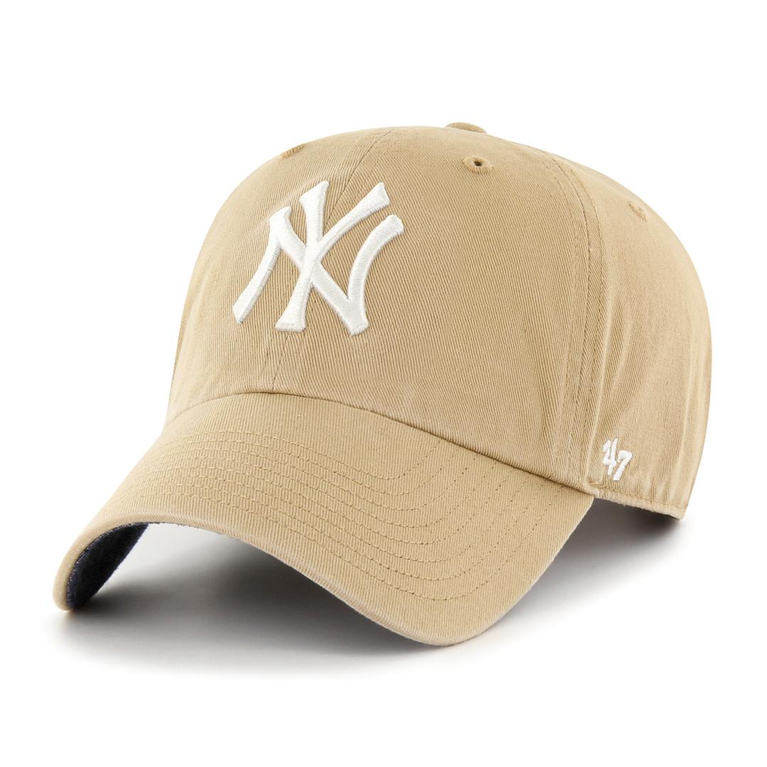 NEW YORK YANKEES CHAMBRAY BALLPARK '47 CLEAN UP - OSF / KHAKI / A