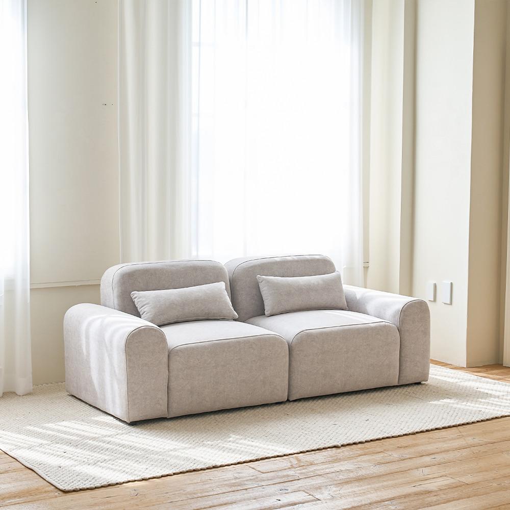 마네 3인용 쇼파 조야 패브릭 아쿠아클린 모듈 소파