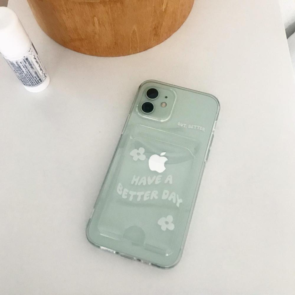 have a better day 젤리 카드케이스 (흰색)